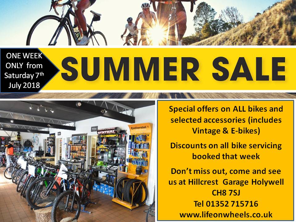 Life on Wheels 1 week only Summer Sale