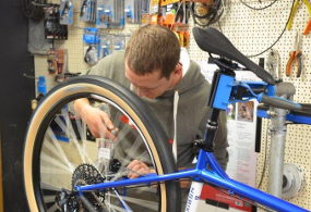 Life on Wheels bike workshop repairs Holywell. Bike Shops North Wales
